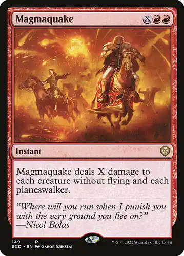 Magmaquake - scd Spoiler
