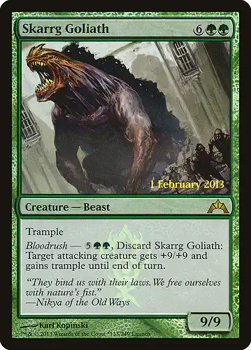 Skarrg Goliath - gtc Spoiler