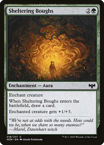 Sheltering Boughs - vow Spoiler