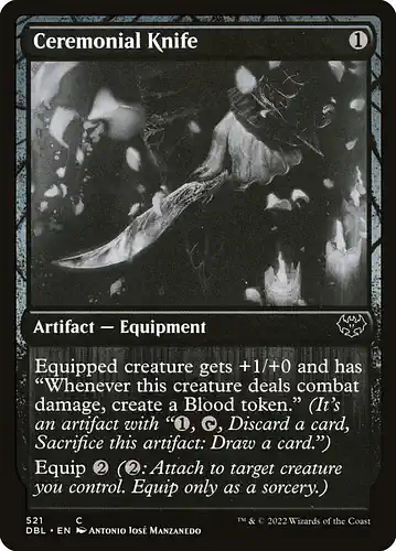 Ceremonial Knife - dbl Spoiler