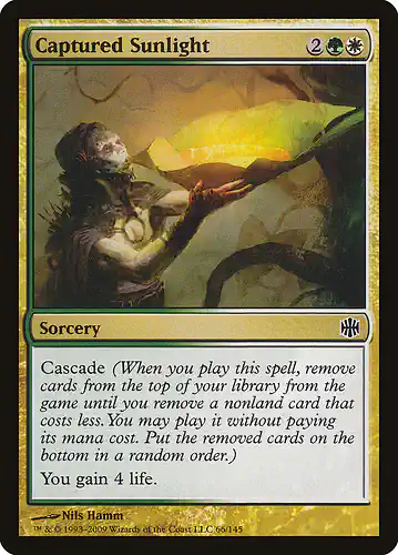Captured Sunlight - arb Spoiler