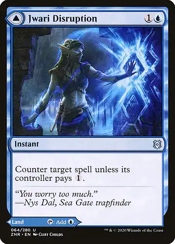 Jwari Disruption - znr Spoiler