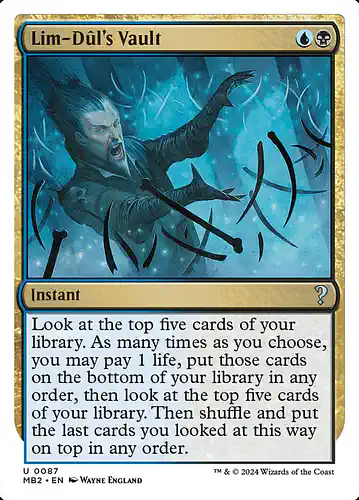 Lim-Dûl's Vault - mb2 Spoiler