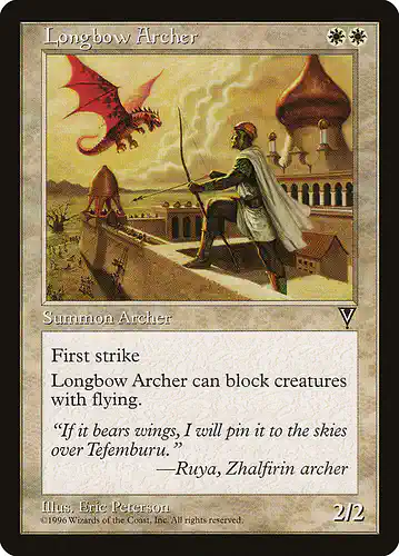 Longbow Archer - vis Spoiler