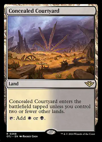 Concealed Courtyard - otj Spoiler