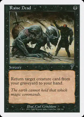 Raise Dead - 7ed Spoiler