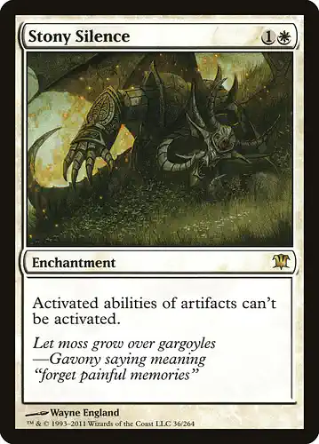 Stony Silence - isd Spoiler