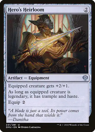 Hero's Heirloom - dmu Spoiler