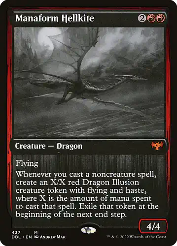 Manaform Hellkite - dbl Spoiler