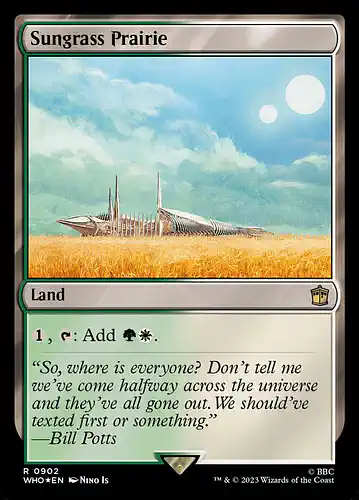 Sungrass Prairie - who Spoiler