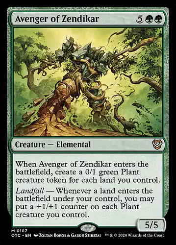 Avenger of Zendikar - otc Spoiler