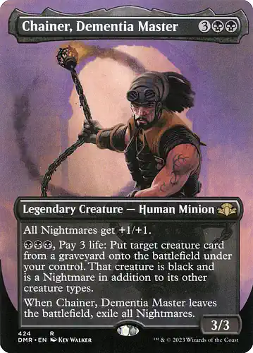 Chainer, Dementia Master - dmr Spoiler