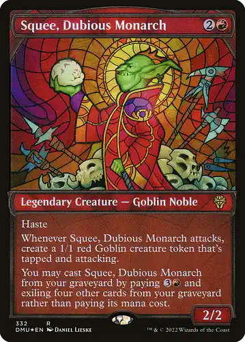 Squee, Dubious Monarch - dmu Spoiler