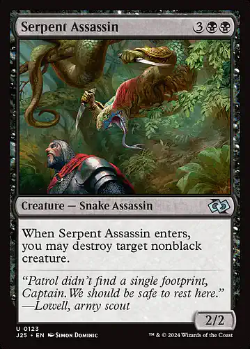 Serpent Assassin - j25 Spoiler