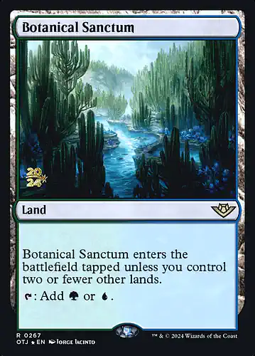 Botanical Sanctum - otj Spoiler