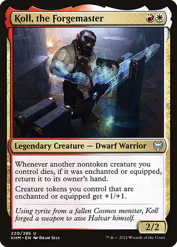 Koll, the Forgemaster - khm Spoiler