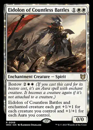 Eidolon of Countless Battles - woc Spoiler