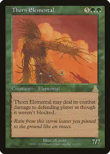 Thorn Elemental - uds Spoiler