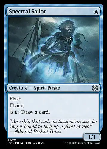 Spectral Sailor - lcc Spoiler