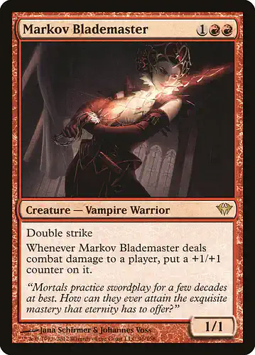 Markov Blademaster - dka Spoiler