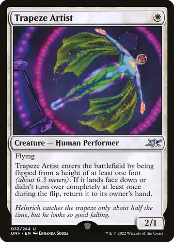Trapeze Artist - unf Spoiler
