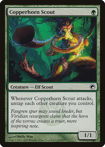 Copperhorn Scout - som Spoiler