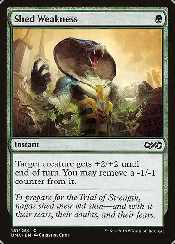 Shed Weakness - uma Spoiler