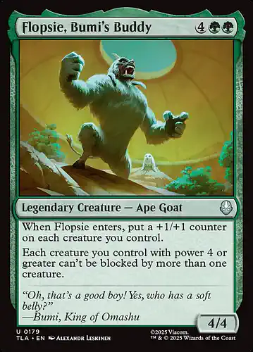 Flopsie, Bumi's Buddy - tla Spoiler