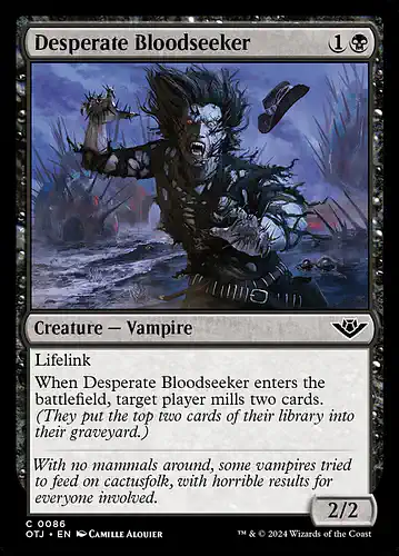 Desperate Bloodseeker - otj Spoiler