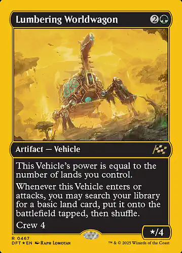 Lumbering Worldwagon - dft Spoiler