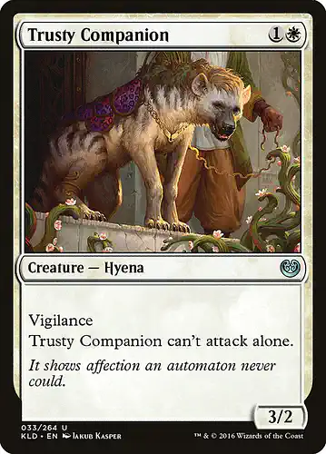Trusty Companion - kld Spoiler