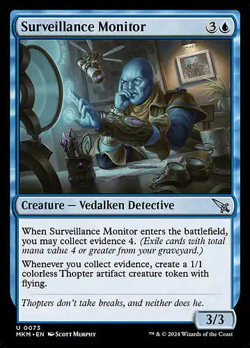 Surveillance Monitor - mkm Spoiler