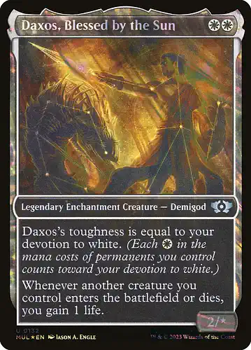 Daxos, Blessed by the Sun - mul Spoiler