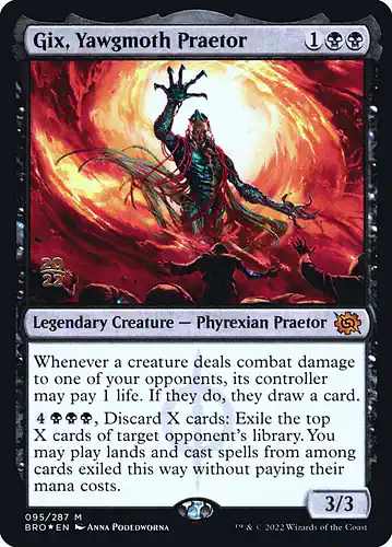 Gix, Yawgmoth Praetor - bro Spoiler
