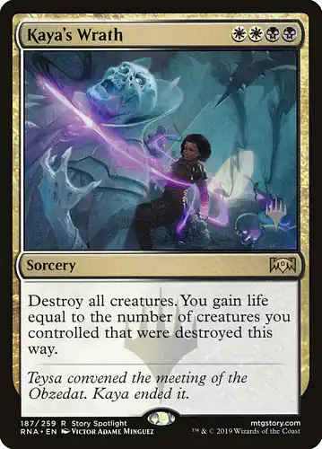Kaya's Wrath - rna Spoiler