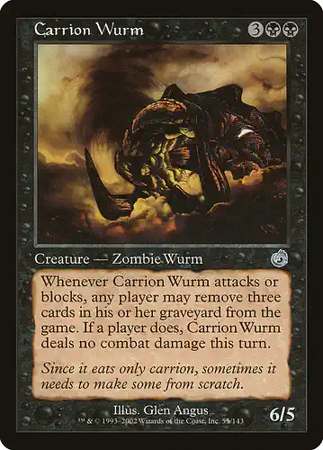 Carrion Wurm - tor Spoiler