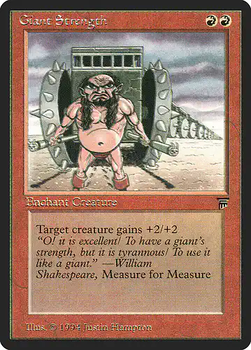 Giant Strength - leg Spoiler