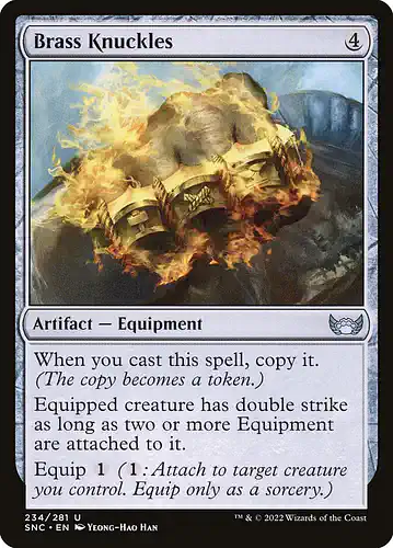 Brass Knuckles - snc Spoiler