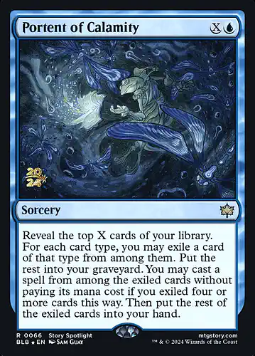 Portent of Calamity - blb Spoiler