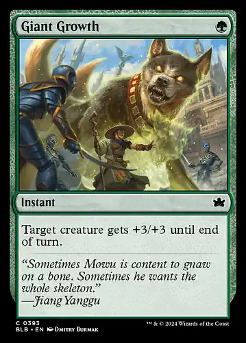 Giant Growth - blb Spoiler