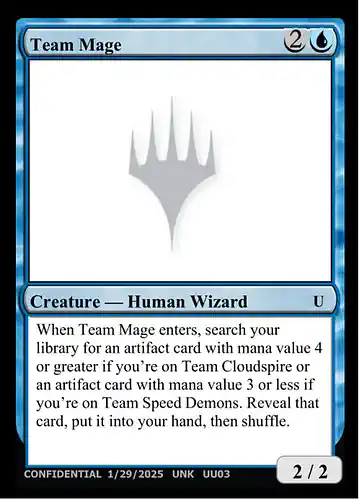 Team Mage - unk Spoiler