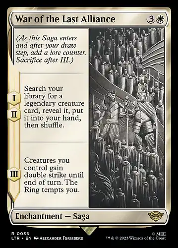 War of the Last Alliance - ltr Spoiler