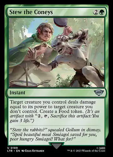 Stew the Coneys - ltr Spoiler
