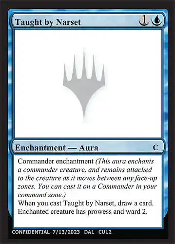 Taught by Narset - unk Spoiler