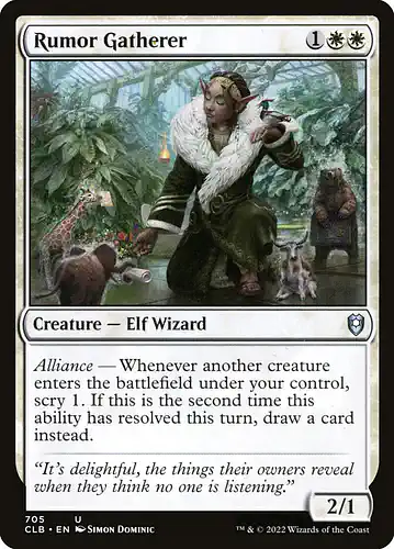 Rumor Gatherer - clb Spoiler