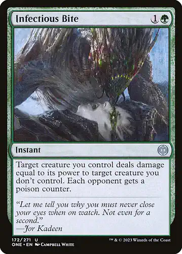 Infectious Bite - one Spoiler