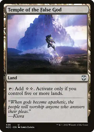 Temple of the False God - ncc Spoiler