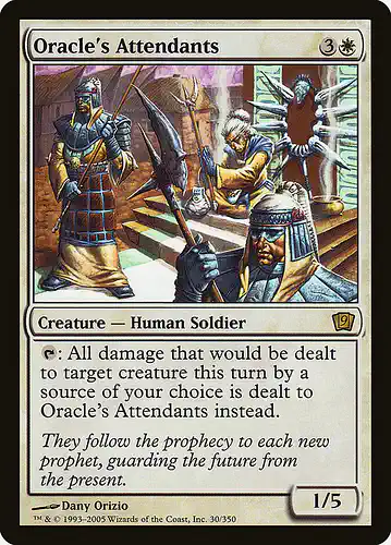 Oracle's Attendants - 9ed Spoiler