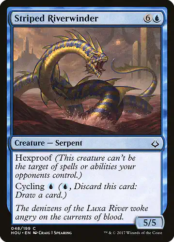 Striped Riverwinder - hou Spoiler