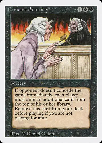 Demonic Attorney - 3ed Spoiler